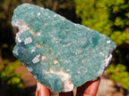 Natural Green Cubic Fluorite Specimens x 3 From Mandrosonoro, Madagascar - Toprock Gemstones and Minerals 