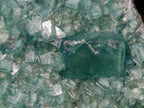 Natural Green Cubic Fluorite Specimens x 3 From Mandrosonoro, Madagascar - Toprock Gemstones and Minerals 