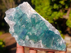 Natural Green Cubic Fluorite Specimens x 3 From Mandrosonoro, Madagascar - Toprock Gemstones and Minerals 