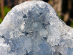 Natural Large Blue Celestite Geode Specimen x 1 From Sakoany, Madagascar - Toprock Gemstones and Minerals 