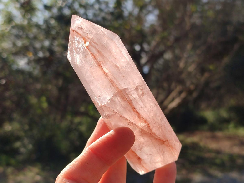 Polished Red Hematoid Quartz Display Crystals x 6 From Ambatondrazaka, Madagascar - Toprock Gemstones and Minerals 