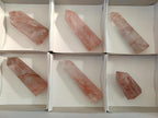 Polished Red Hematoid Quartz Display Crystals x 6 From Ambatondrazaka, Madagascar - Toprock Gemstones and Minerals 