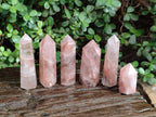Polished Red Hematoid Quartz Display Crystals x 6 From Ambatondrazaka, Madagascar - Toprock Gemstones and Minerals 