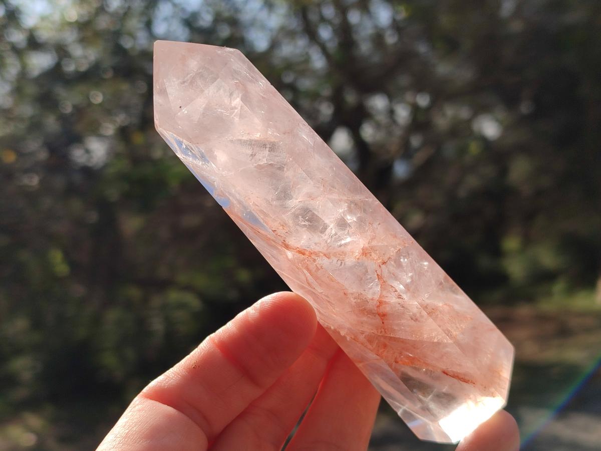 Polished Red Hematoid Quartz Display Crystals x 6 From Ambatondrazaka, Madagascar - Toprock Gemstones and Minerals 
