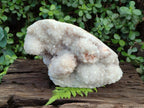 Polished Drusy Cristobalite Snow White Quartz Cluster x 1 from Madagascar - Toprock Gemstones and Minerals 