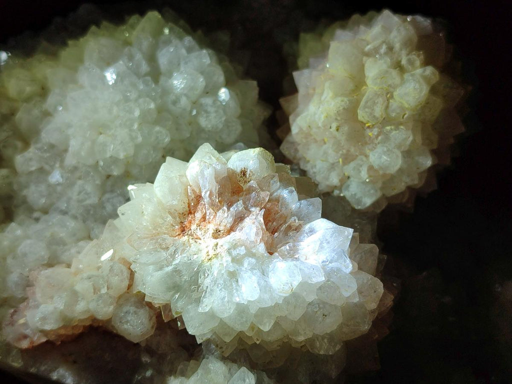 Polished Drusy Cristobalite Snow White Quartz Cluster x 1 from Madagascar - Toprock Gemstones and Minerals 