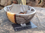 Polished Septerye Bowls x 2 From Mahajanga, Madagascar - Toprock Gemstones and Minerals 