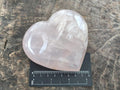 Polished Gemmy Girasol Rose Quartz Hearts x 3 From Madagascar - Toprock Gemstones and Minerals 