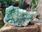 Natural Green Cubic Fluorite Specimens x 3 From Mandrosonoro, Madagascar - Toprock Gemstones and Minerals 
