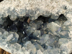 Natural Large Blue Celestite Geode Specimen x 1 From Sakoany, Madagascar - Toprock Gemstones and Minerals 