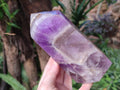 Polished Large Chevron Amethyst Display Crystal x 1 From Madagascar - Toprock Gemstones and Minerals 