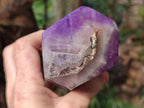 Polished Large Chevron Amethyst Display Crystal x 1 From Madagascar - Toprock Gemstones and Minerals 