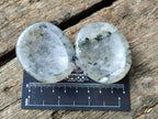 Polished Girasol Rock Crystal with Epidote Inclusions Worry Stones x 20 From Madagascar - Toprock Gemstones and Minerals 