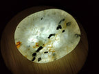 Polished Girasol Rock Crystal with Epidote Inclusions Worry Stones x 20 From Madagascar - Toprock Gemstones and Minerals 