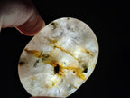 Polished Girasol Rock Crystal with Epidote Inclusions Worry Stones x 20 From Madagascar - Toprock Gemstones and Minerals 