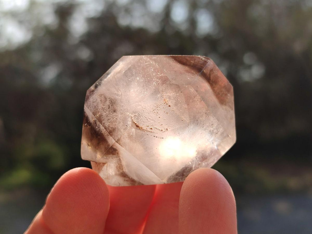Polished Mixed Quartz Crystals and Double Terminated Crystals with Inclusions x 24 From Madagascar - Toprock Gemstones and Minerals 