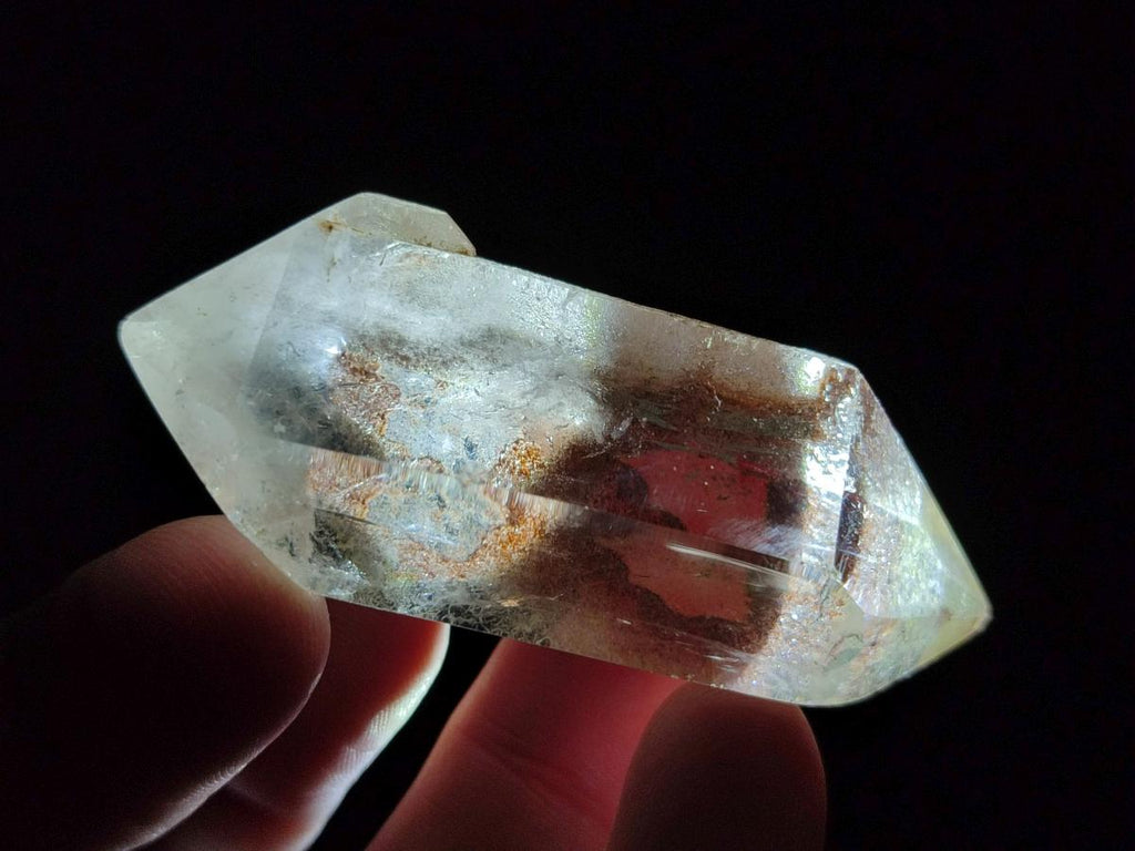 Polished Mixed Quartz Crystals and Double Terminated Crystals with Inclusions x 24 From Madagascar - Toprock Gemstones and Minerals 