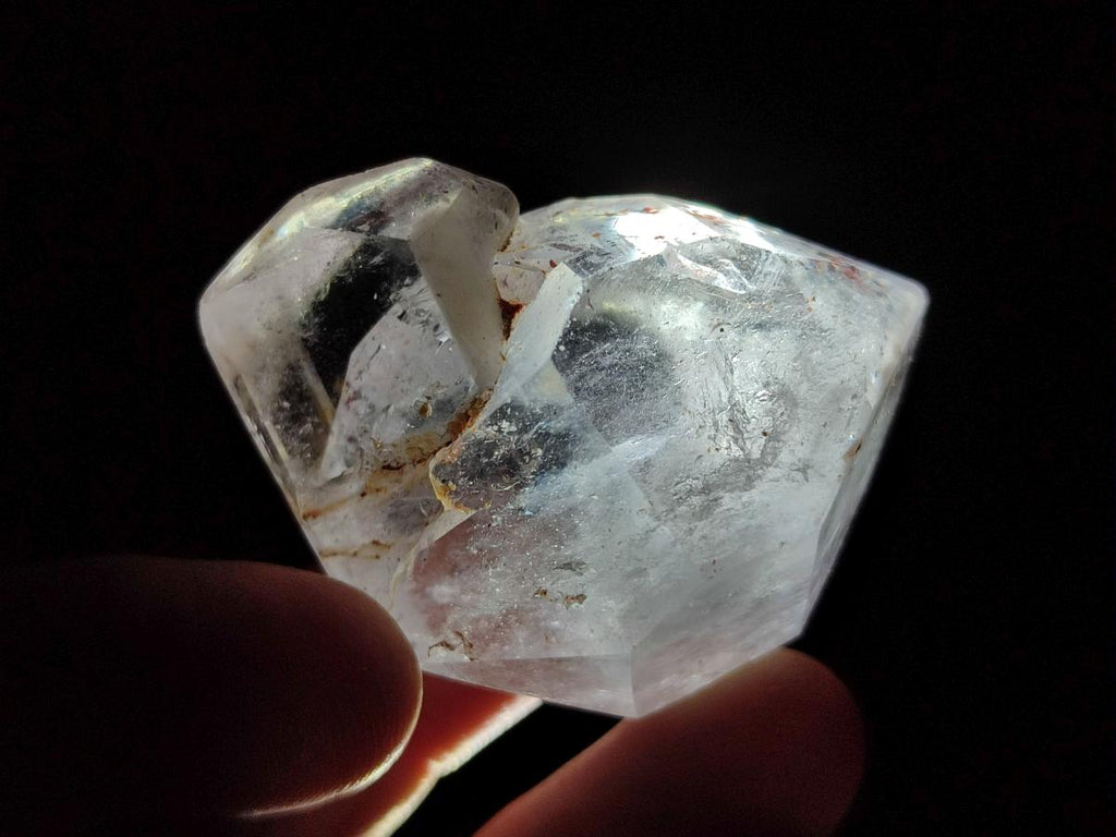 Polished Mixed Quartz Crystals and Double Terminated Crystals with Inclusions x 24 From Madagascar - Toprock Gemstones and Minerals 