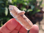 Polished Mixed Quartz Crystals and Double Terminated Crystals with Inclusions x 24 From Madagascar - Toprock Gemstones and Minerals 