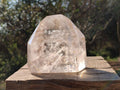 Polished Large Clear Quartz Display Crystal x 1 From Madagascar - Toprock Gemstones and Minerals 