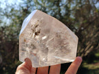 Polished Large Clear Quartz Display Crystal x 1 From Madagascar - Toprock Gemstones and Minerals 