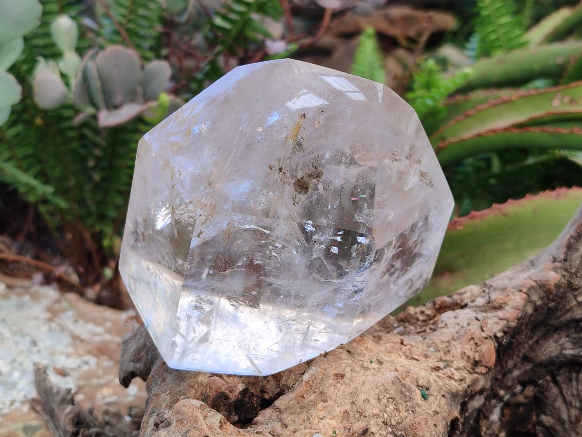 Polished Large Clear Quartz Display Crystal x 1 From Madagascar - Toprock Gemstones and Minerals 