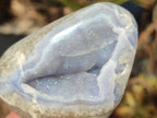 Polished Blue Lace Agate Standing Display Pieces and Free Forms x 6 From Nsanje, Malawi - Toprock Gemstones and Minerals 