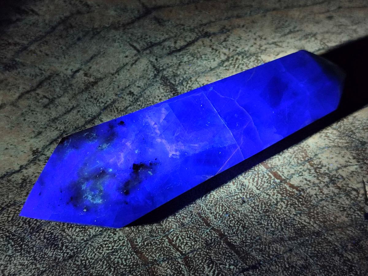 Polished Double Terminated Watermelon Fluorite Crystals x 6 From Uis, Namibia - Toprock Gemstones and Minerals 