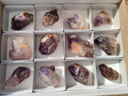 Natural Amethyt Crystals x 12 From Ashburton, South Africa - Toprock Gemstones and Minerals 