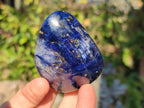 Polished Dumortierite Standing Display Pieces x 6 From Madagascar - Toprock Gemstones and Minerals 