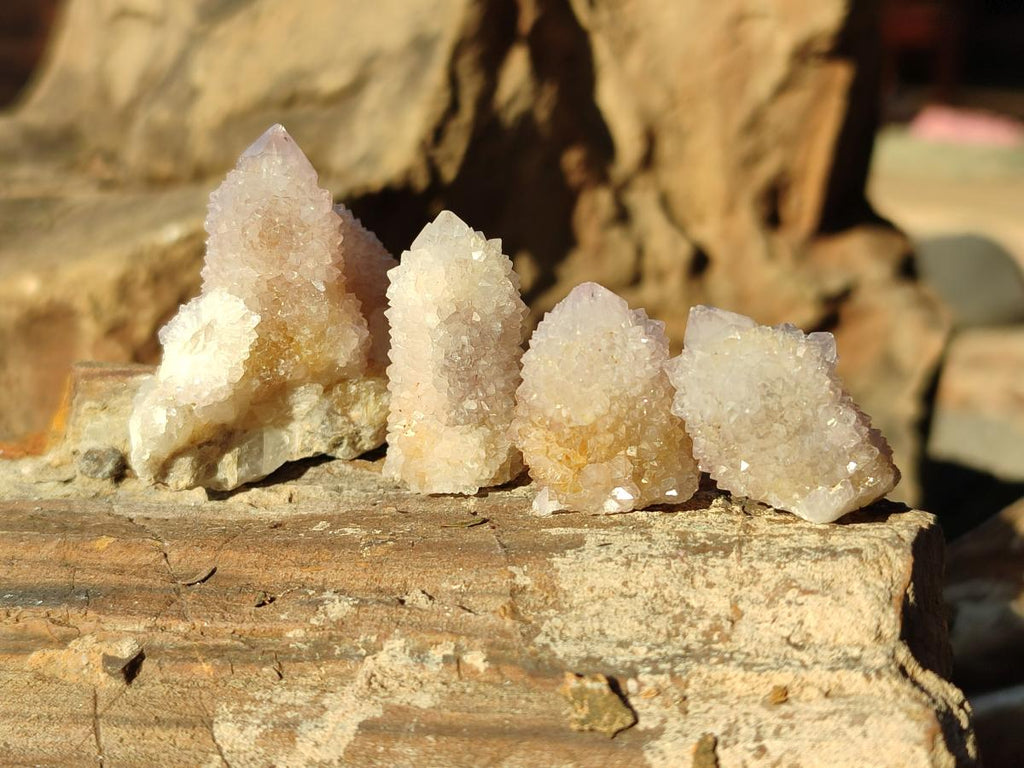 Natural Small Spirit Quartz Crystals x 70 From Boekenhouthoek, South Africa - Toprock Gemstones and Minerals 