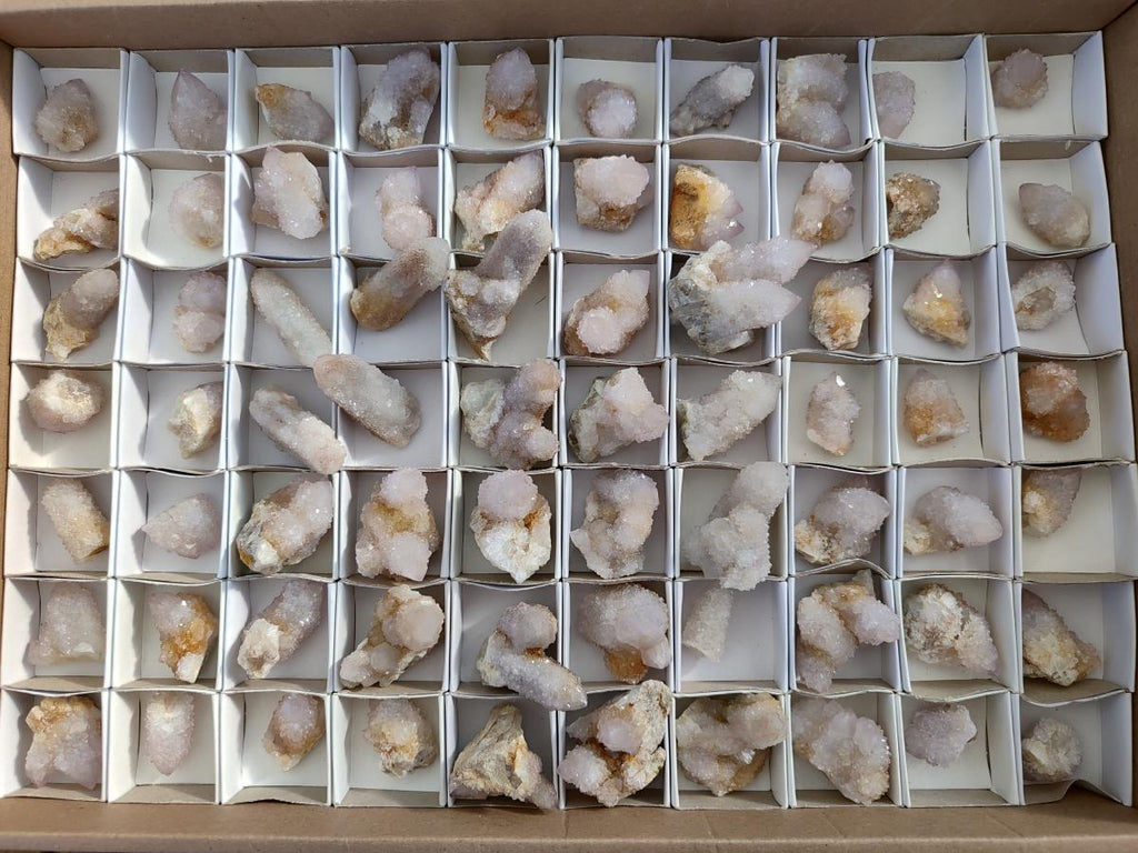 Natural Small Spirit Quartz Crystals x 70 From Boekenhouthoek, South Africa - Toprock Gemstones and Minerals 
