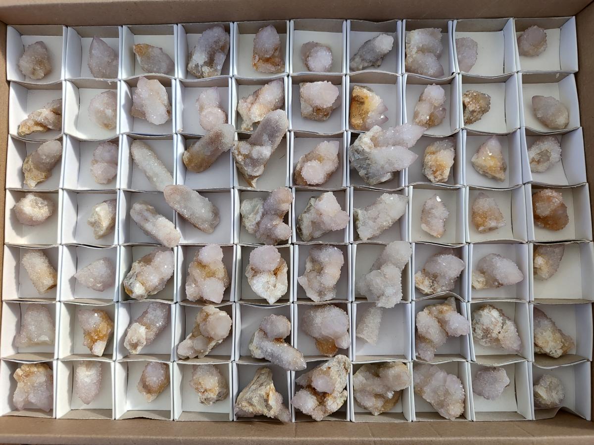 Natural Small Spirit Quartz Crystals x 70 From Boekenhouthoek, South Africa - Toprock Gemstones and Minerals 