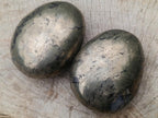 Polished Basalt Pharaoh Stone Galets x 3 From Iron Duke Mine, Zimbabwe - Toprock Gemstones and Minerals 
