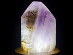 Polished Smokey Window Amethyst Crystals x 3 From Akansobe, Madagascar - Toprock Gemstones and Minerals 