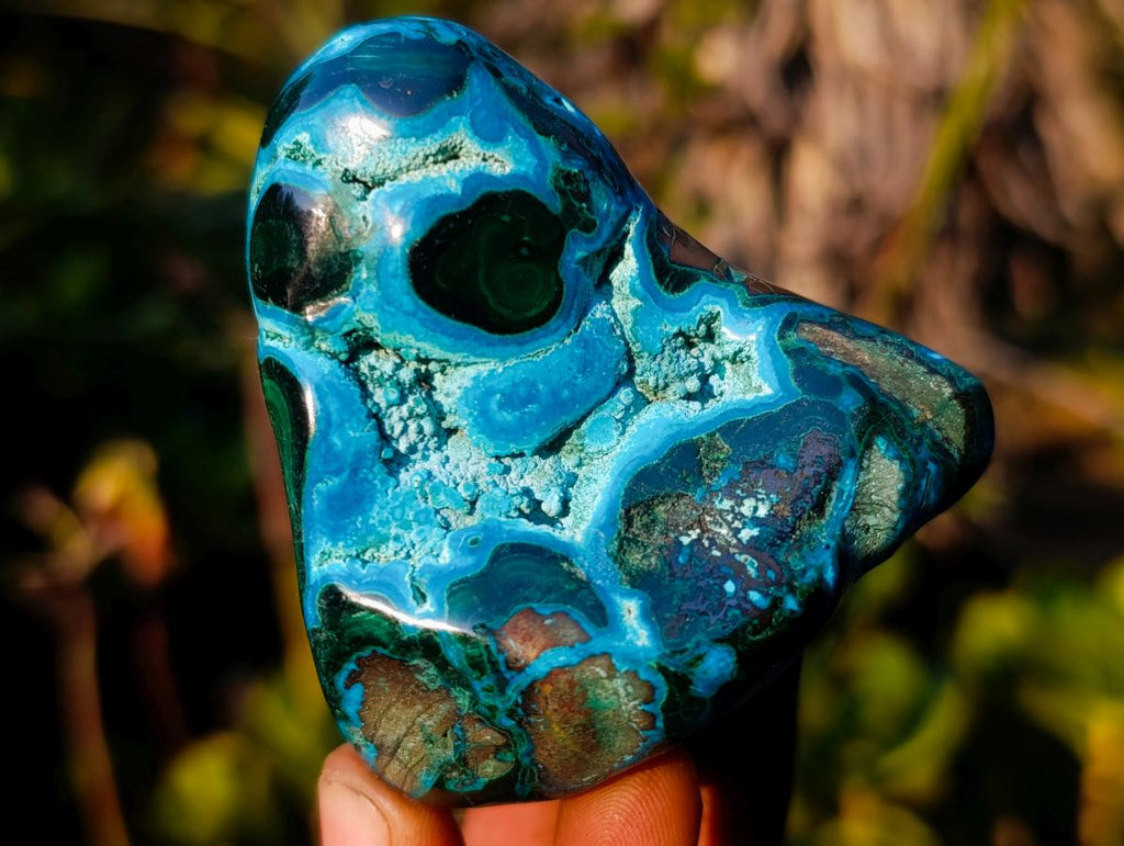 Polished Malacolla Free Forms x 6 From Kulukuluku, Congo - Toprock Gemstones and Minerals 