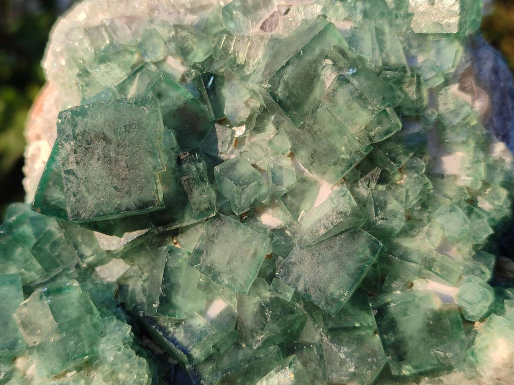 Natural Large Green Cubic Fluorite Specimen x 1 From Mandrosonoro, Madagascar - Toprock Gemstones and Minerals 
