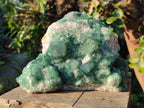 Natural Large Green Cubic Fluorite Specimen x 1 From Mandrosonoro, Madagascar - Toprock Gemstones and Minerals 