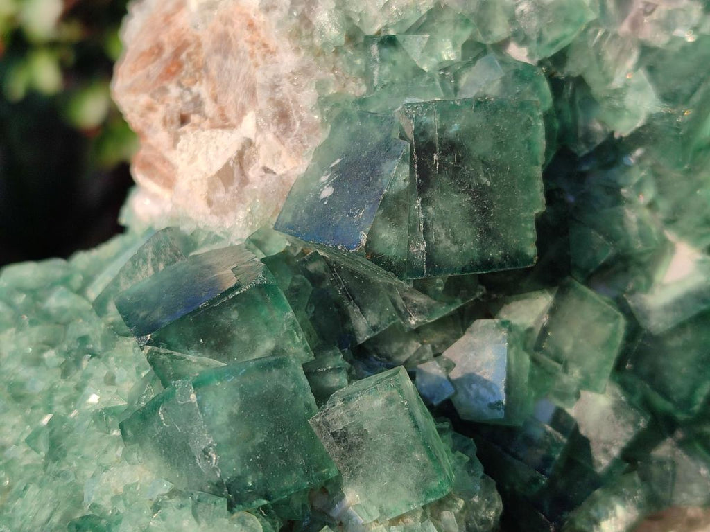 Natural Large Green Cubic Fluorite Specimen x 1 From Mandrosonoro, Madagascar - Toprock Gemstones and Minerals 
