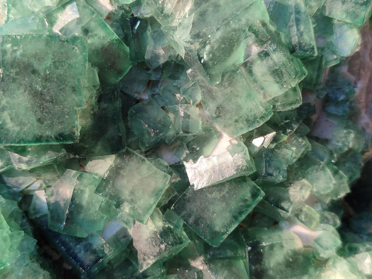 Natural Large Green Cubic Fluorite Specimen x 1 From Mandrosonoro, Madagascar - Toprock Gemstones and Minerals 