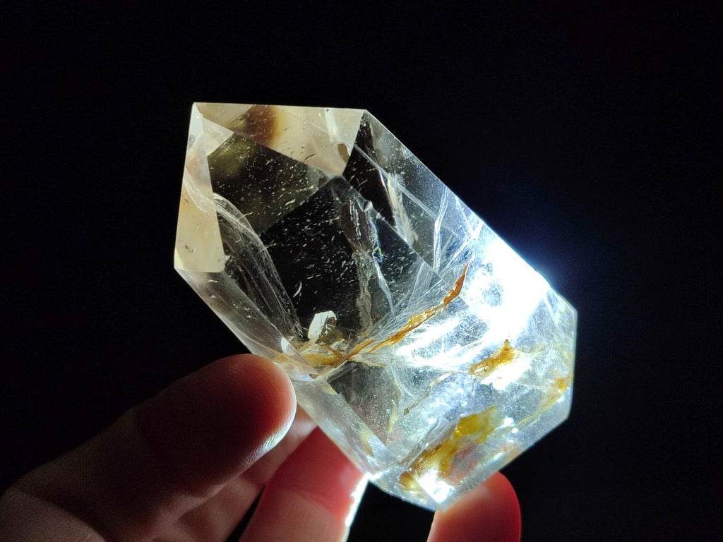 Polished Smokey Quartz Crystals x 2 From Madagascar - Toprock Gemstones and Minerals 