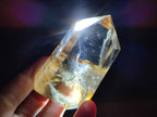 Polished Smokey Quartz Crystals x 2 From Madagascar - Toprock Gemstones and Minerals 