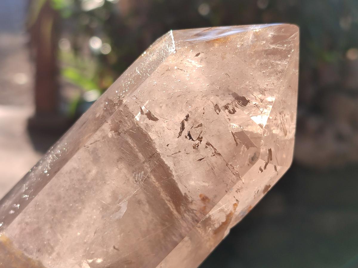 Polished Smokey Quartz Crystals x 2 From Madagascar - Toprock Gemstones and Minerals 