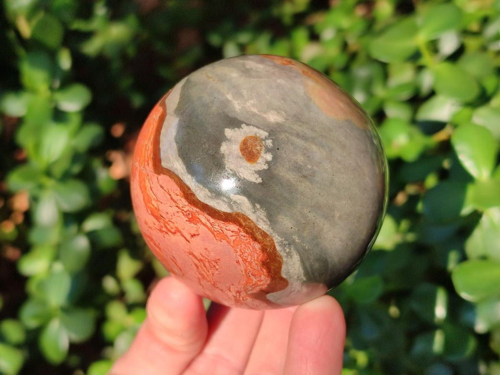 Polished Polychrome Jasper Spheres x 6 From NW Coast, Madagascar - Toprock Gemstones and Minerals 