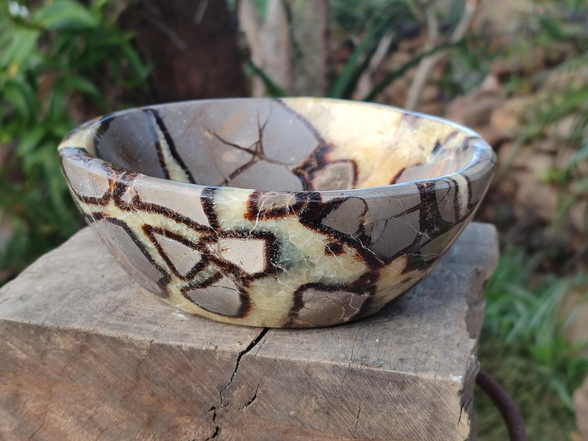 Polished Large Septerye Bowl x 1 From Mahajanga, Madagascar - Toprock Gemstones and Minerals 