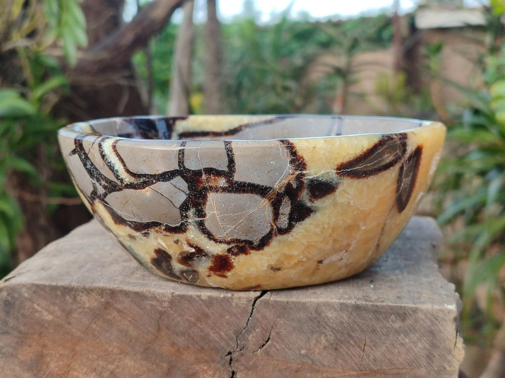 Polished Large Septerye Bowl x 1 From Mahajanga, Madagascar - Toprock Gemstones and Minerals 