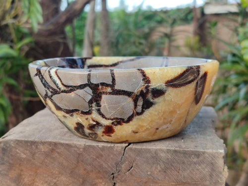 Polished Large Septerye Bowl x 1 From Mahajanga, Madagascar - Toprock Gemstones and Minerals 
