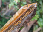 Polished Golden Tigers Eye Display Crystals x 4 From Prieska, South Africa - Toprock Gemstones and Minerals 