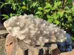 Natural Large Clear Malagasy Quartz Crystal Cluster x 1 From Madagascar - Toprock Gemstones and Minerals 