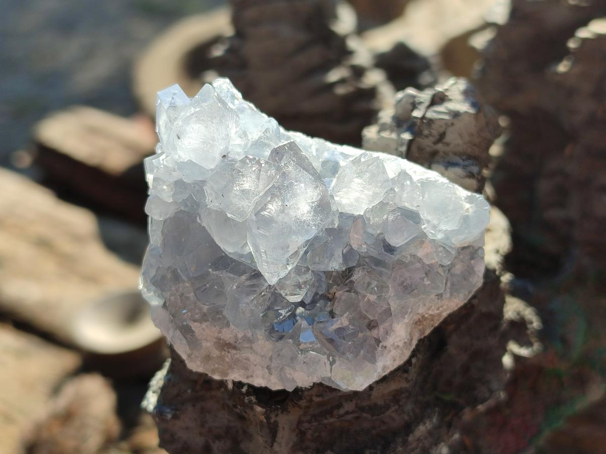 Natural Blue Celestite Specimens x 41 From Sakoany, Madagascar - Toprock Gemstones and Minerals 